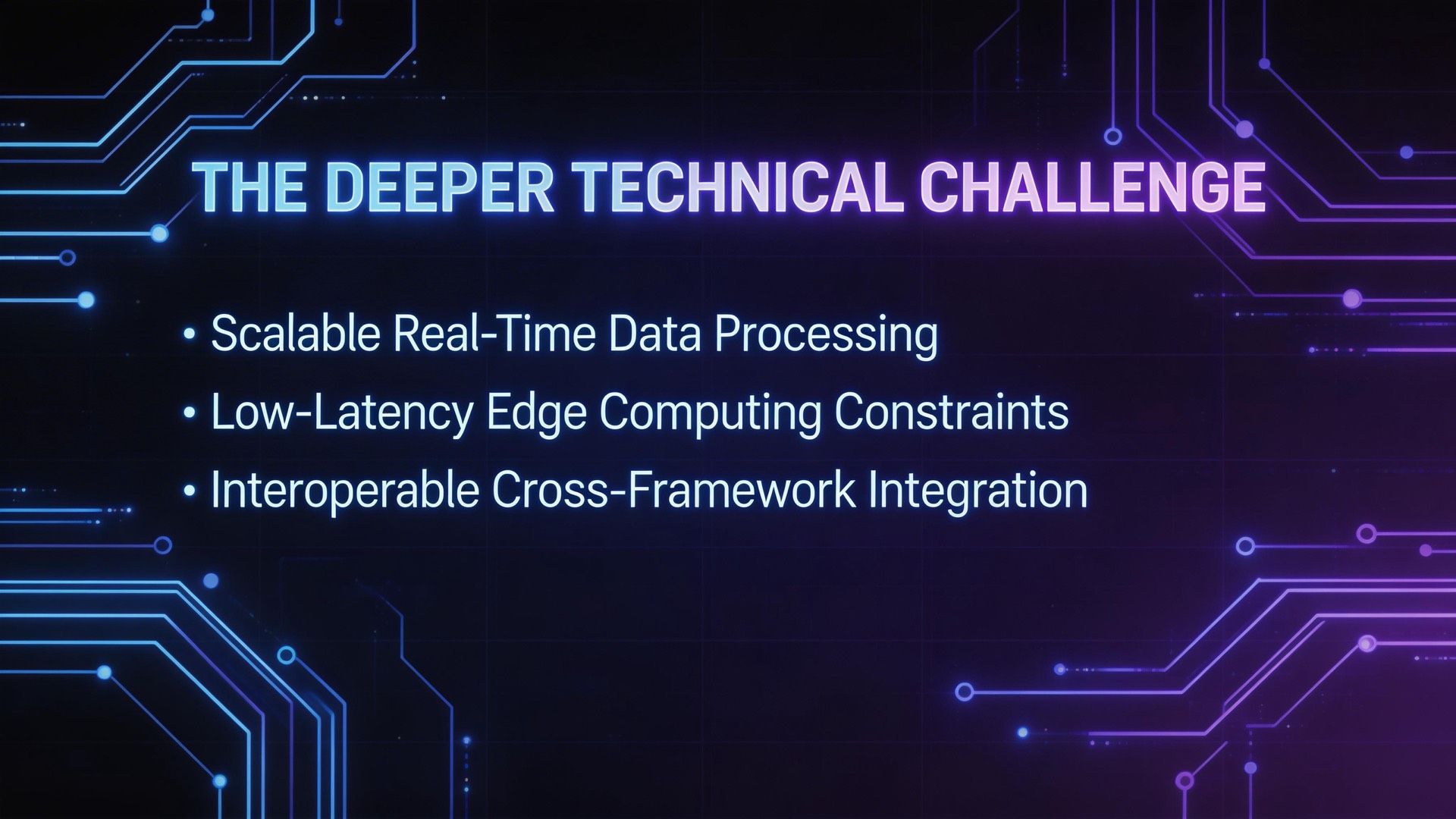 The Deeper Technical Challenge